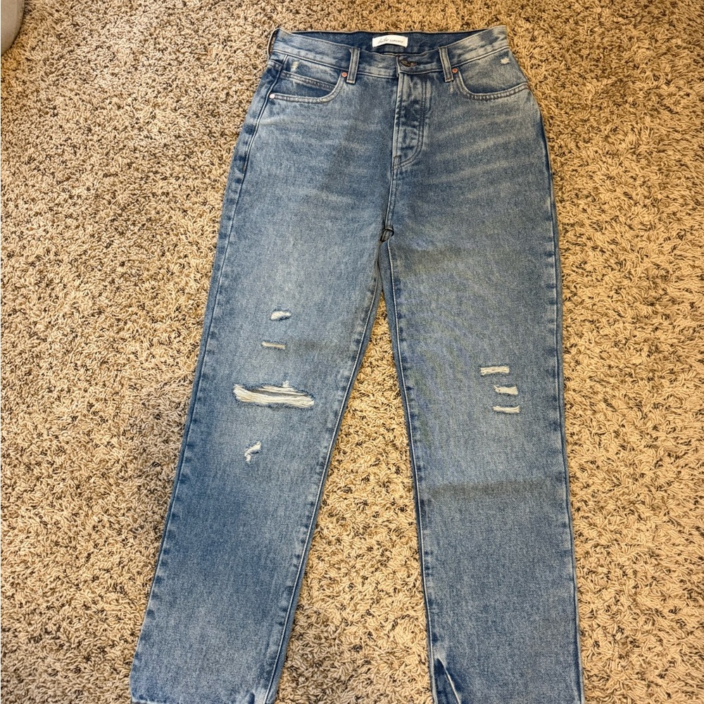 Betro Simone( European Brand ) Classic Blue Distressed Women's Jeans